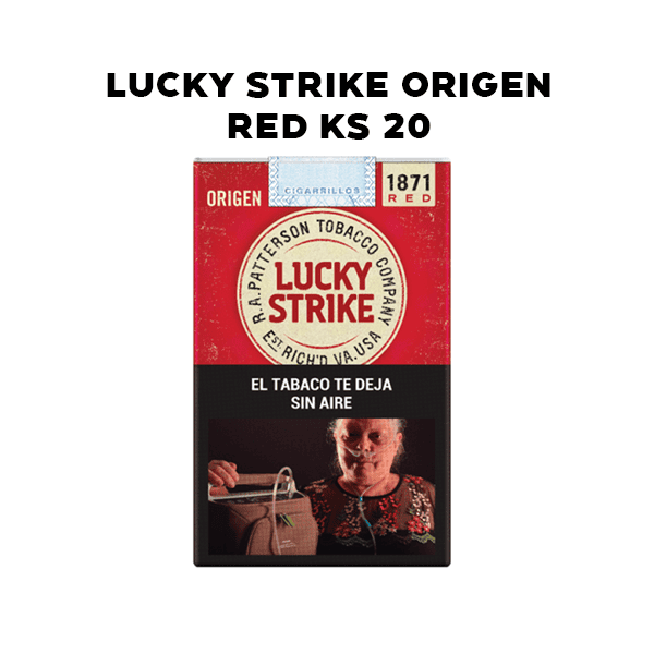 Lucky Strike Origen Red Ks 20