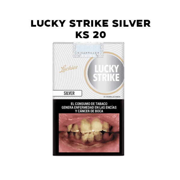 Lucky Strike Silver Ks 20