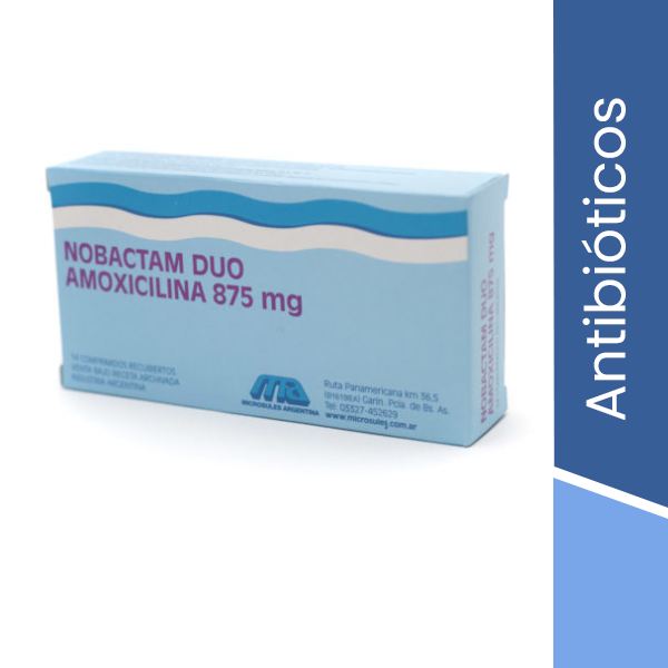 Amoxicilina duo 875 x 14 antibiótico (oferta)