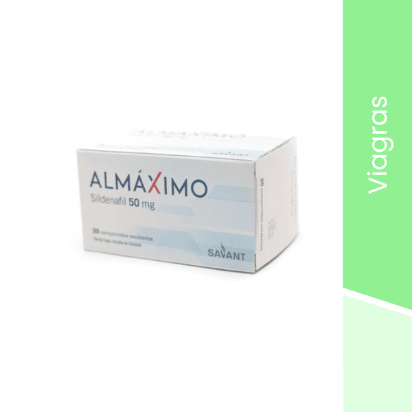 almáximo-comprimidos Almáximo 50 mg comp x 20
