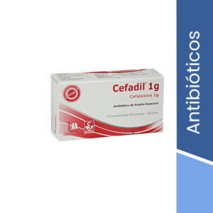 Cefalexina 1 gramo x 8 comp