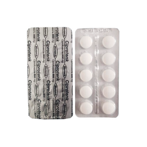 Ciprofloxacina 500 x 10