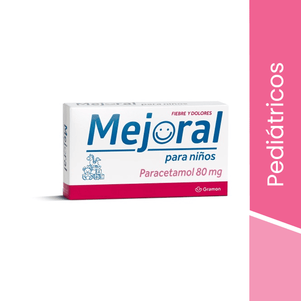 Mejoral p/niños x 30 tiras