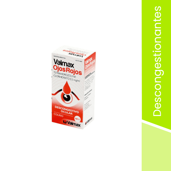 Ojos rojos colirio x 15 ml