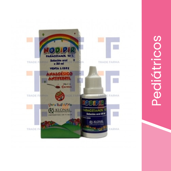 Paracetamol gotas x 20 ml pediátrico