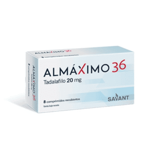 Tadalafilo 20mg x8