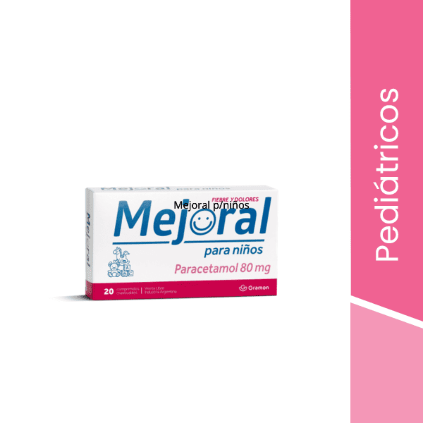 Mejoral p/niños x (2 tiras)
