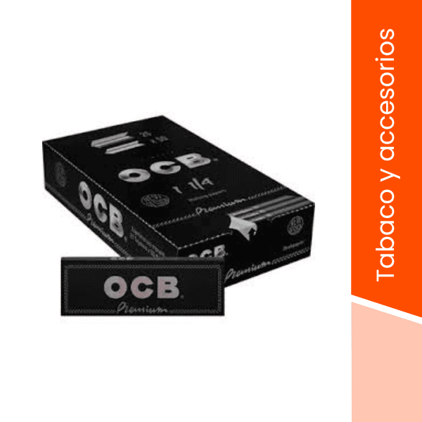 PAPEL Ocb negro 25 lib x 50 hojas (oferta)