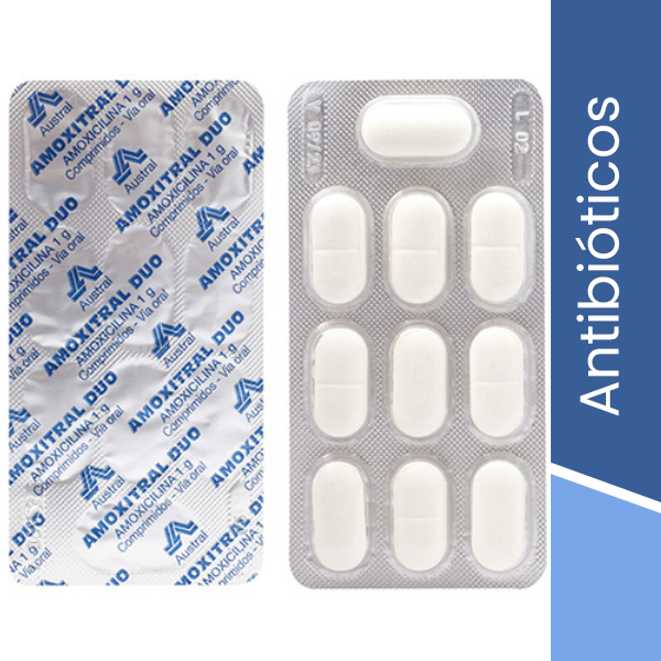 amoxicilina 1 gramo x 8