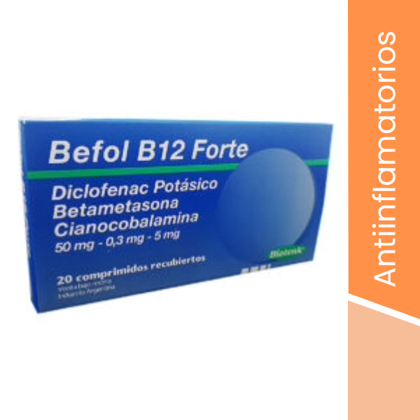 B 12 X 10 DICLOFENAC B12 X 10 COMP BIOTENK (OFERTA)