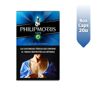 PHILIP MORRIS BLUE SPIN BOX 20 (MASSALIN)