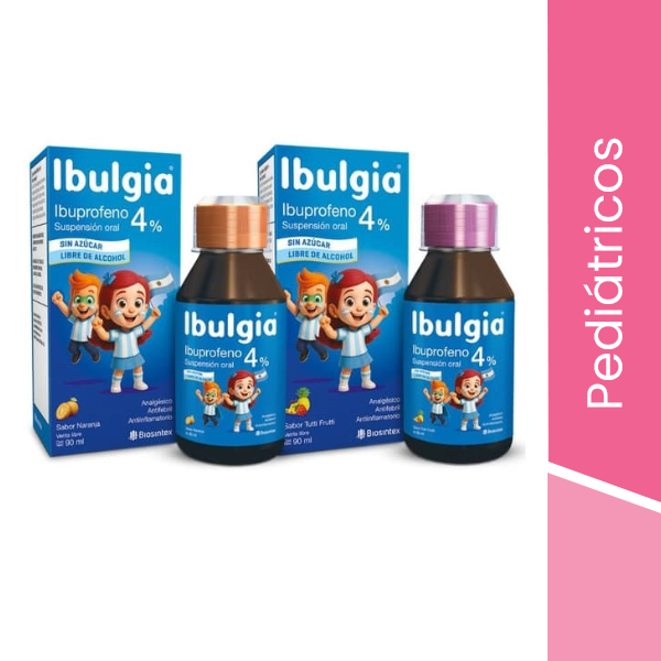 Ibuprofeno jbe 4% ( IBULGIA )