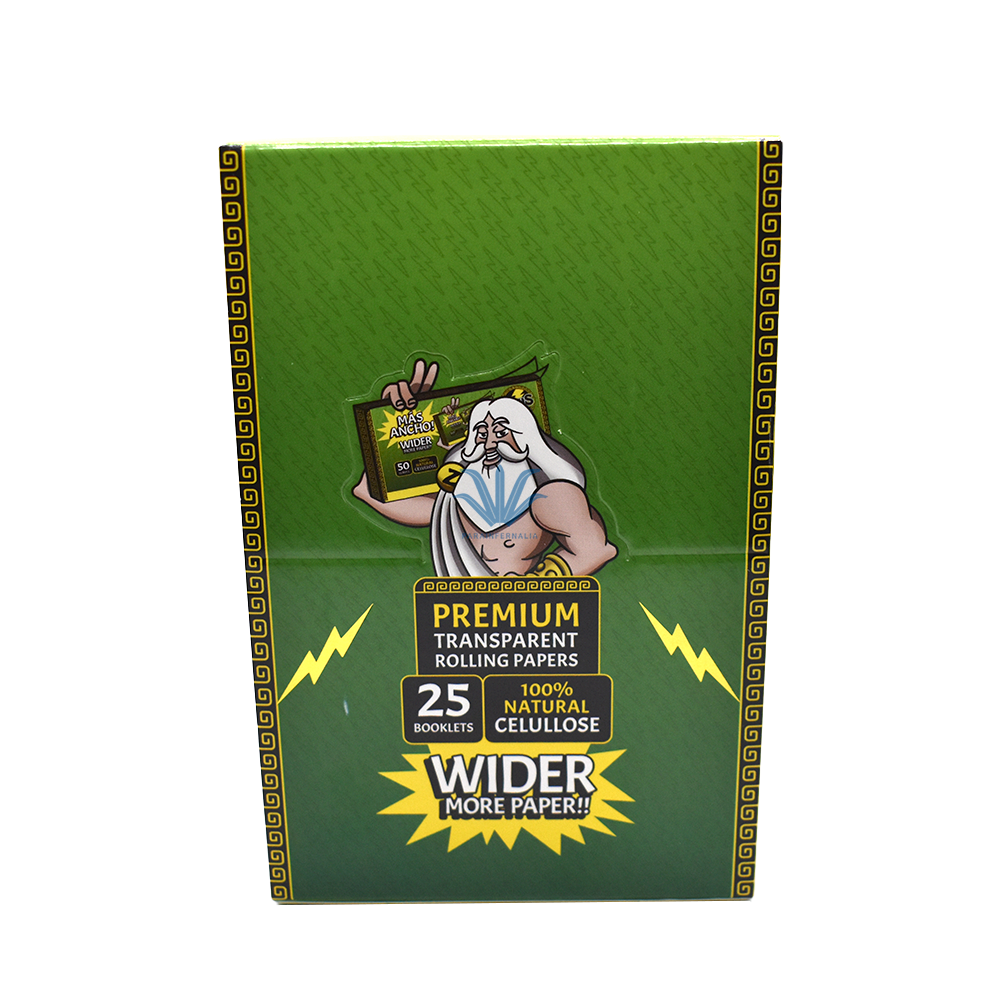 PAPEL ZEUS CELULOSA WIDER 1 1/4 X 25L X 50
