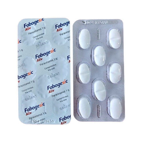 PARACETAMOL 1GR X 80 (10 TIRAS) FABOGESIC
