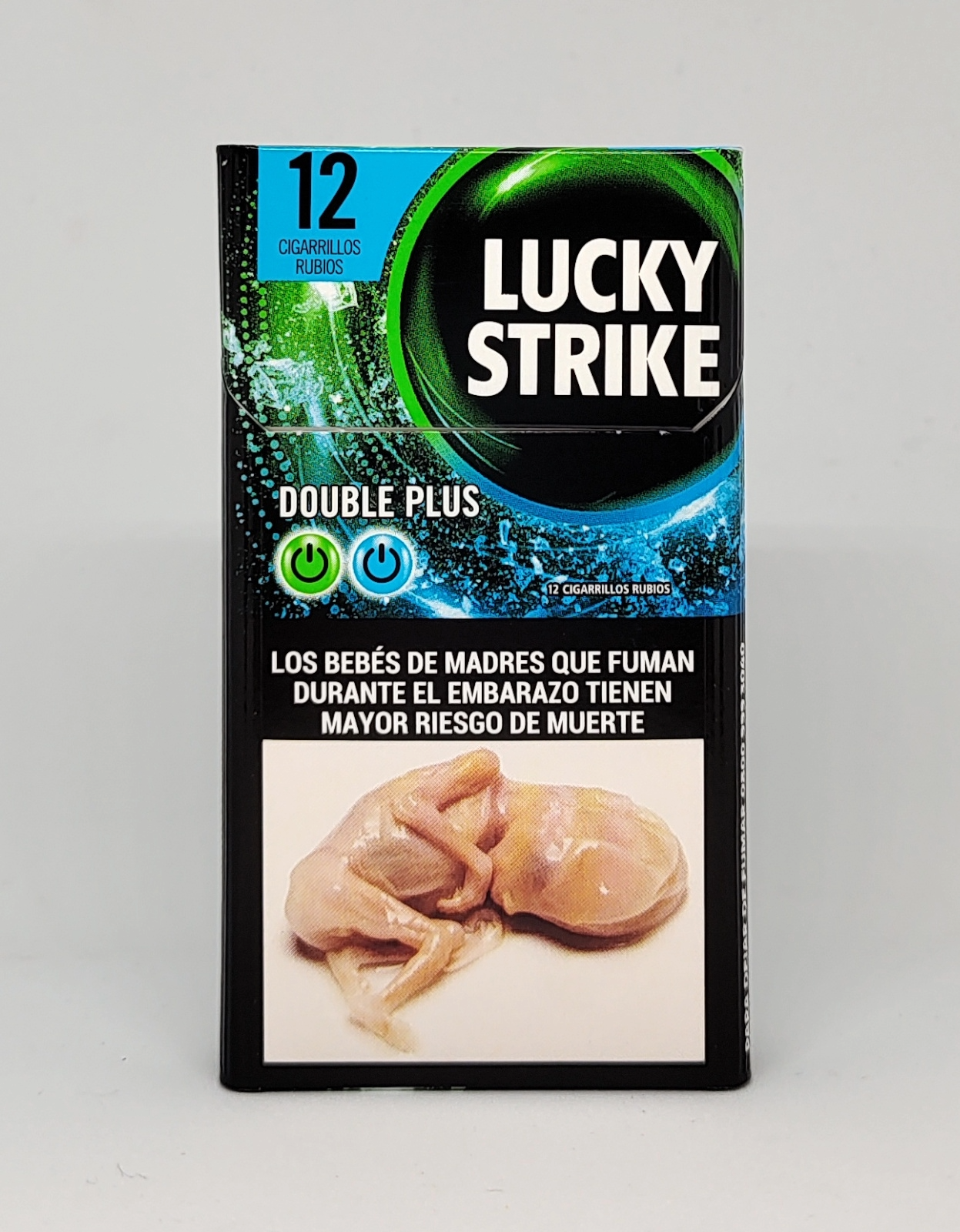 image (2) LUCKY STRIKE DOBLE PLUS BOX 12(BAT)