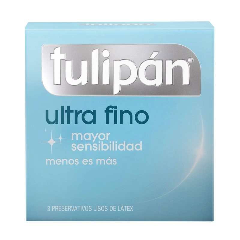 TULIPAN ULTRA FINO CAJA X3