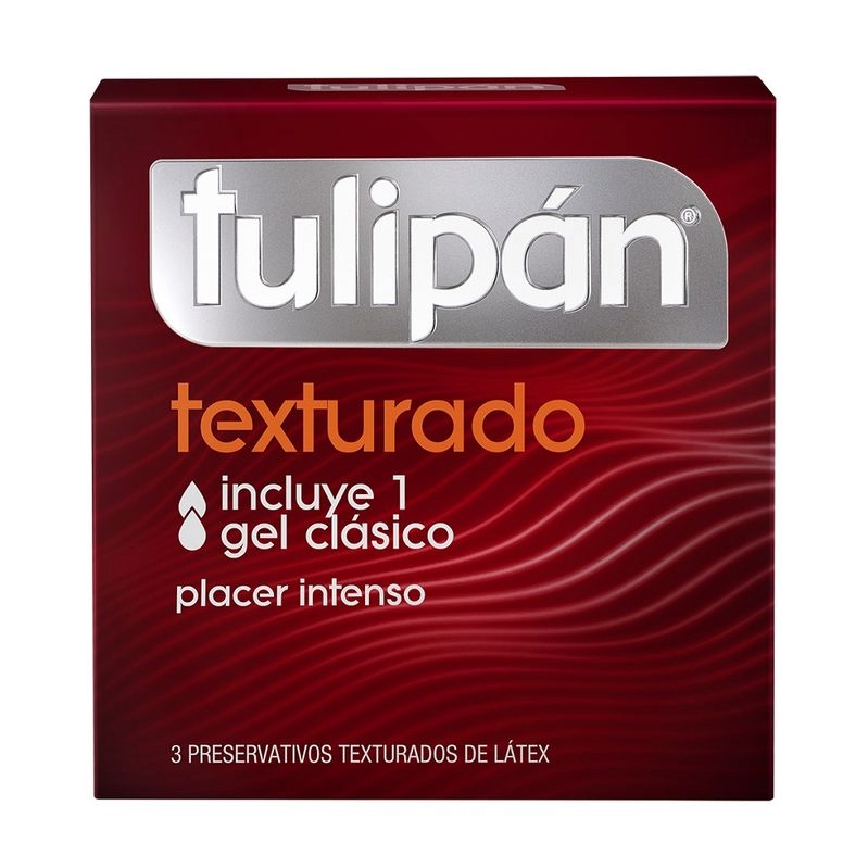 TULIPAN TEXTURADO CAJA X3