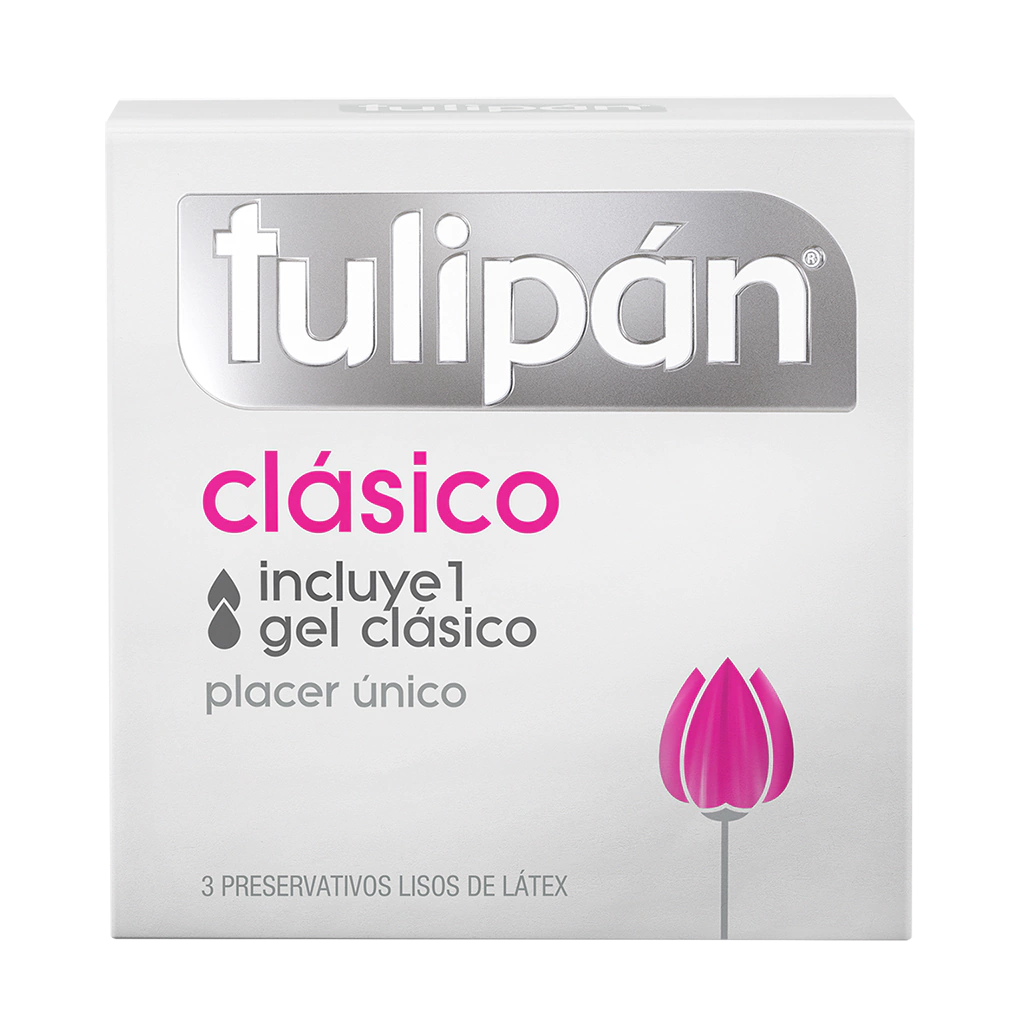 TULIPAN CLASICO CAJA X3