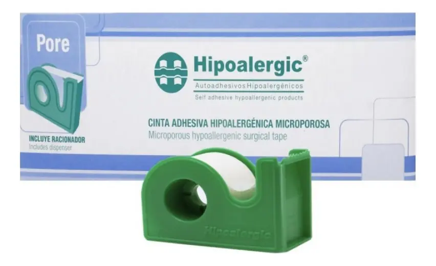 TELA HIPO C/RAC 2,5CM X9MTS X 12 UN