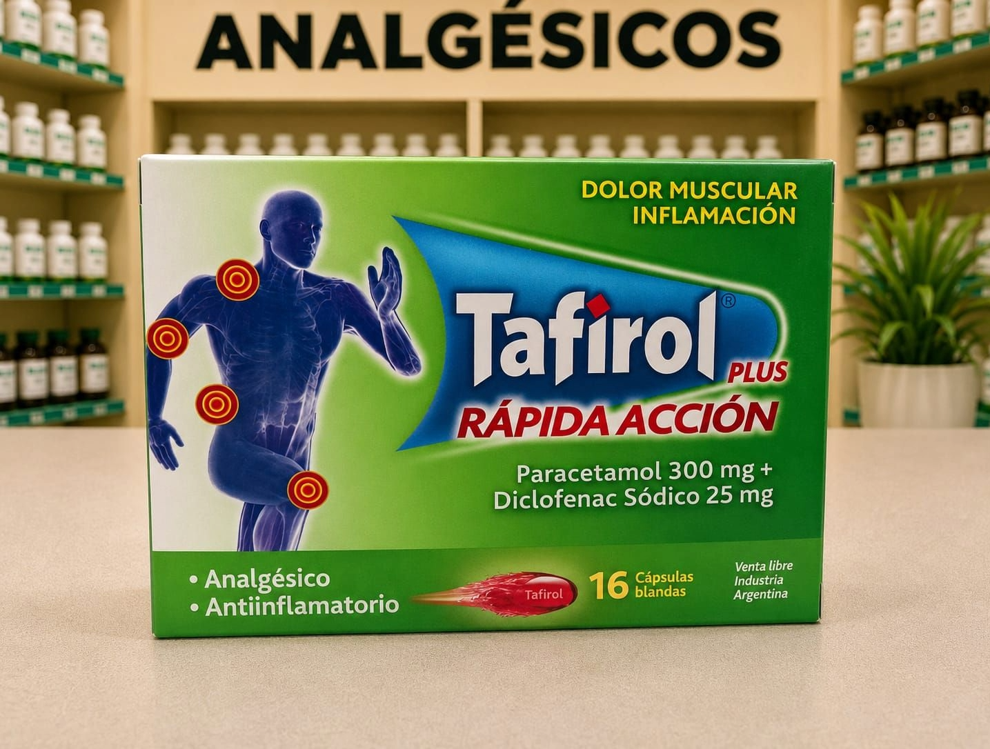 TAFIROL PLUS X 16