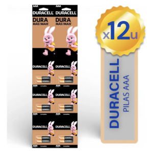 image (37) DURACELL AAA X 12 PILAS