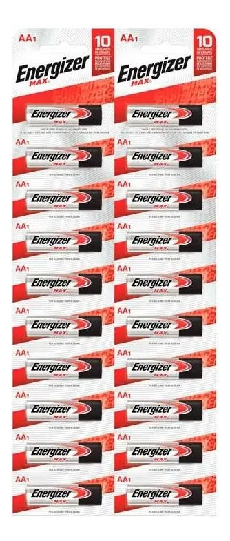 ENERGIZER AA X 20 PILAS