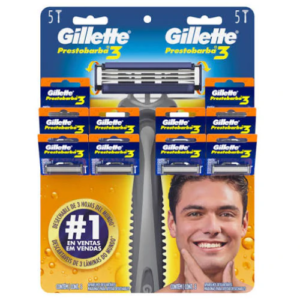 GILLETTE PRESTO "3" BLISTER X 10 UN.