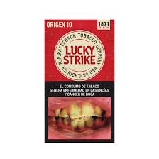 LUCKY STRIKE ORIGEN RED BOX 10 (BAT)