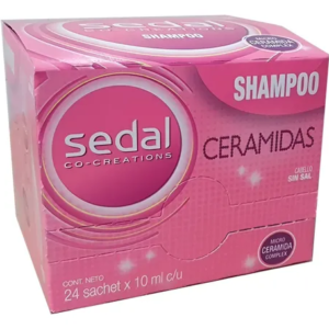 SACHET SH SEDAL ROSA  X 24
