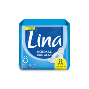 LINA C/ALAS AZUL X 8 UN.