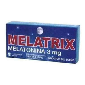 MELATRIX 3MG (INDUCTOR DEL SUEÑO) X 20