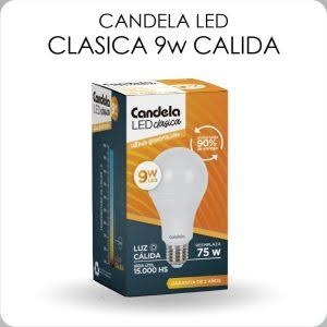 LAMPARA A60 9W CALIDA X 1