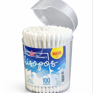 HISOPOS VASO X 100UN. dismar