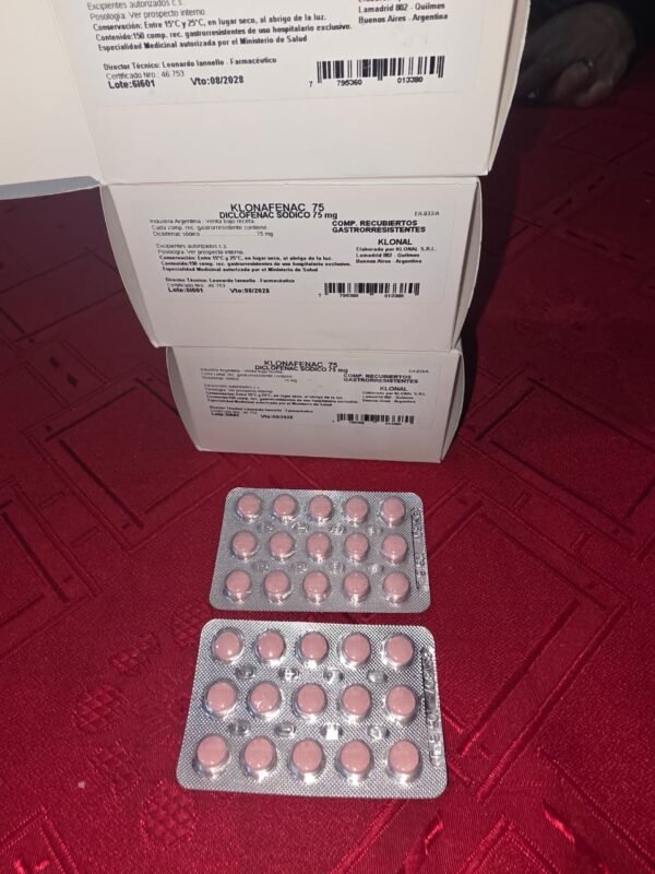 DICLOFENAC 75 X 150 comp.(10tiras) KLONAL
